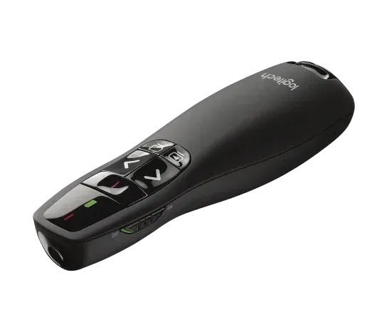 Logitech prezentér Wireless Presenter R400, černý