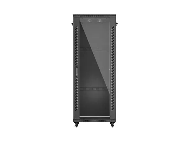 LANBERG Volně stojící skříň 19" 32U/600x600 (v rozloženém stavu) černá (RAL9004)