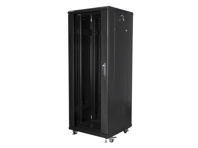 LANBERG Volně stojící skříň 19" 32U/600x600 (v rozloženém stavu) černá (RAL9004)