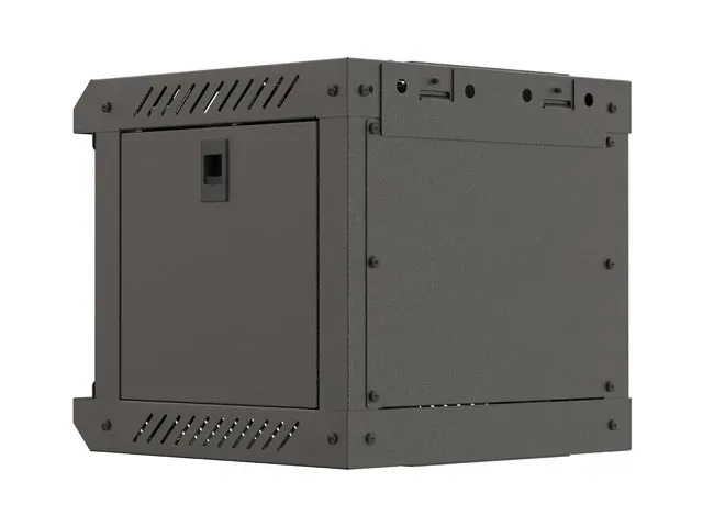 LANBERG RACKOVÁ SKŘÍŇ 10" NÁSTĚNNÁ 4U/300X300 (FLAT PACK) S PROSKLENÝMI DVEŘMI ČERNÁ