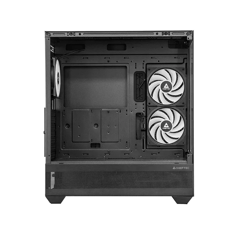 CHIEFTEC Vista / ATX / 3x120mm ARGB fan / USB 2.0 / USB 3.0 / USB-C / prosklená / černá