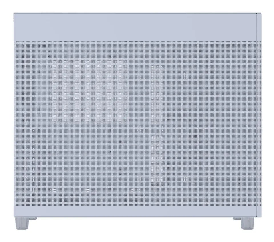 ASUS case PRIME AP303 TG WHITE, ATX, průhledná bočnice,1x120mm, bílá