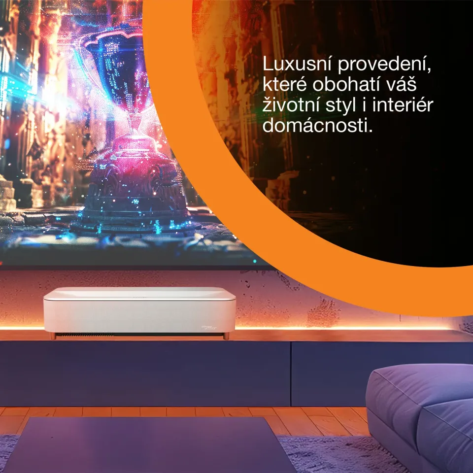 EPSON projektor Lifestudio Grand Plus EH-LS970W - Diamond white, 4K, 3LCD, 5letá záruka