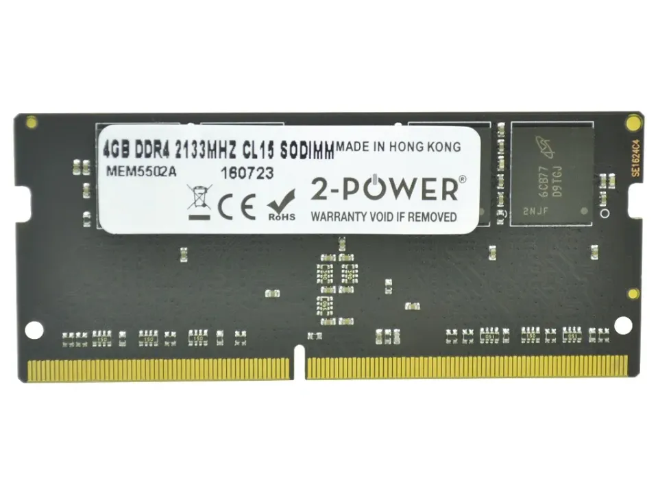 2-Power 4GB PC4-17000S 2133MHz DDR4 CL15 Non-ECC SoDIMM 1Rx8