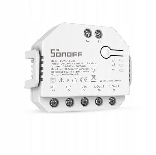 SONOFF (DUAL R3 LITE) Smart Switch, smart integrovaný spínač, WiFi switch. eWeLink
