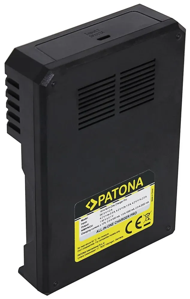 OPRAVENÉ - PATONA nabíječka baterií AA/AAA/18650/14500/CR123A