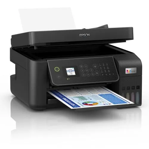Epson EcoTank L5310 – A4 ink tank multifunction 4-in-1 with fax, document feeder, colour display, Wi-Fi and Ethernet