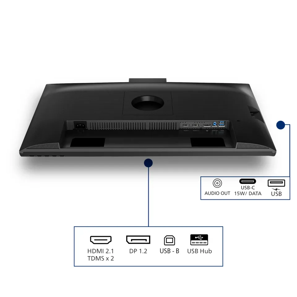 Philips LCD 27B2N3500JH 27" IPS/2560x1440@120Hz/4ms/350cd/2xHDMI/DP/4xUSB/Webcam