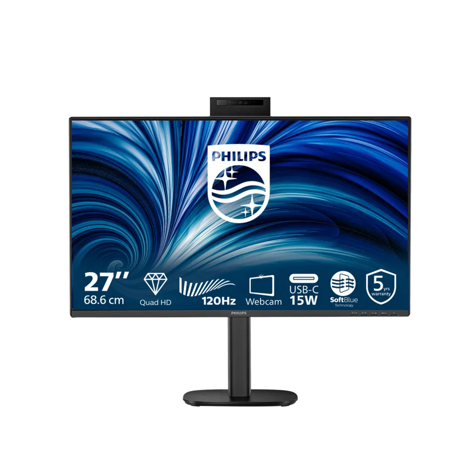 Philips LCD 27B2N3500JH 27" IPS/2560x1440@120Hz/4ms/350cd/2xHDMI/DP/4xUSB/Webcam