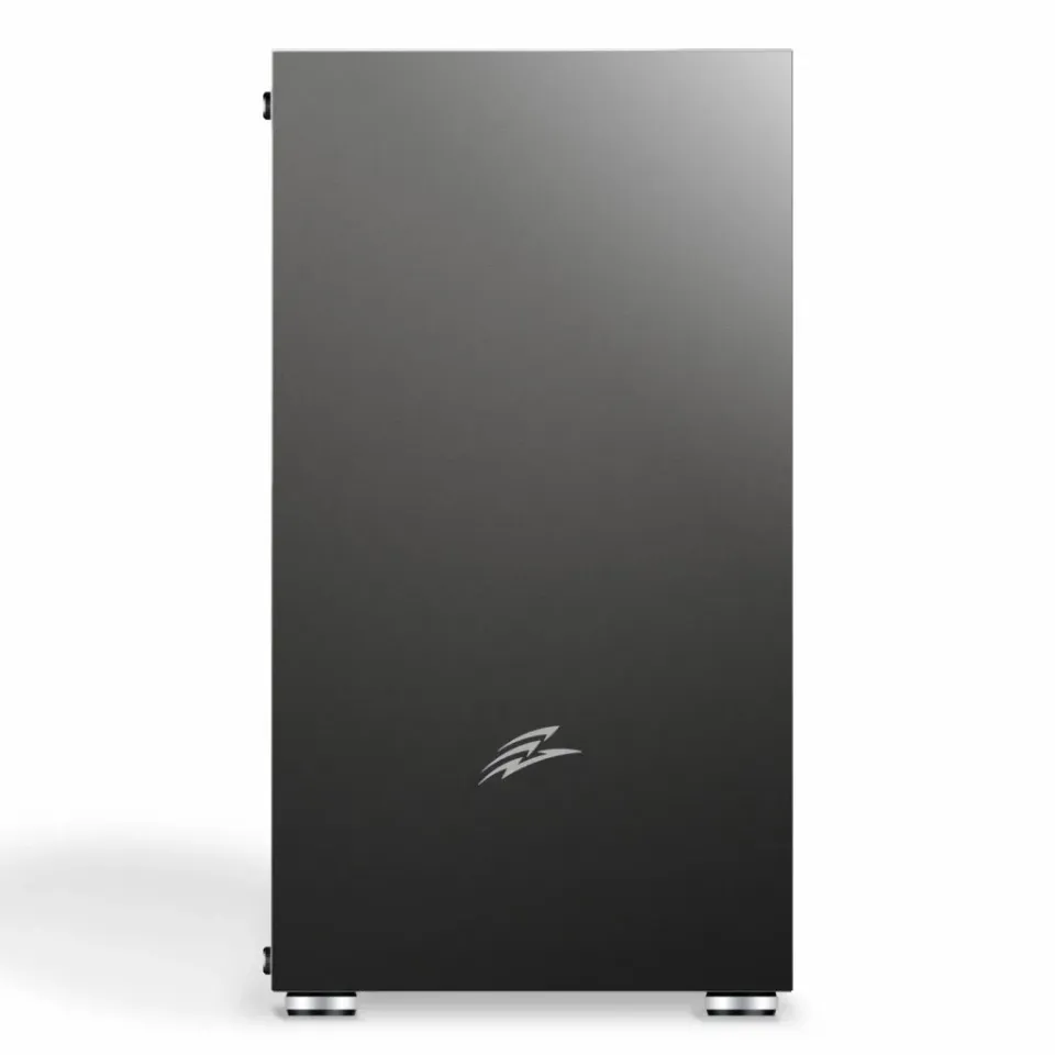 EVOLVEO M4, case mATX, 2x USB2.0 / 1x USB3.0 / 120mm LED / černý s průhlednou bo