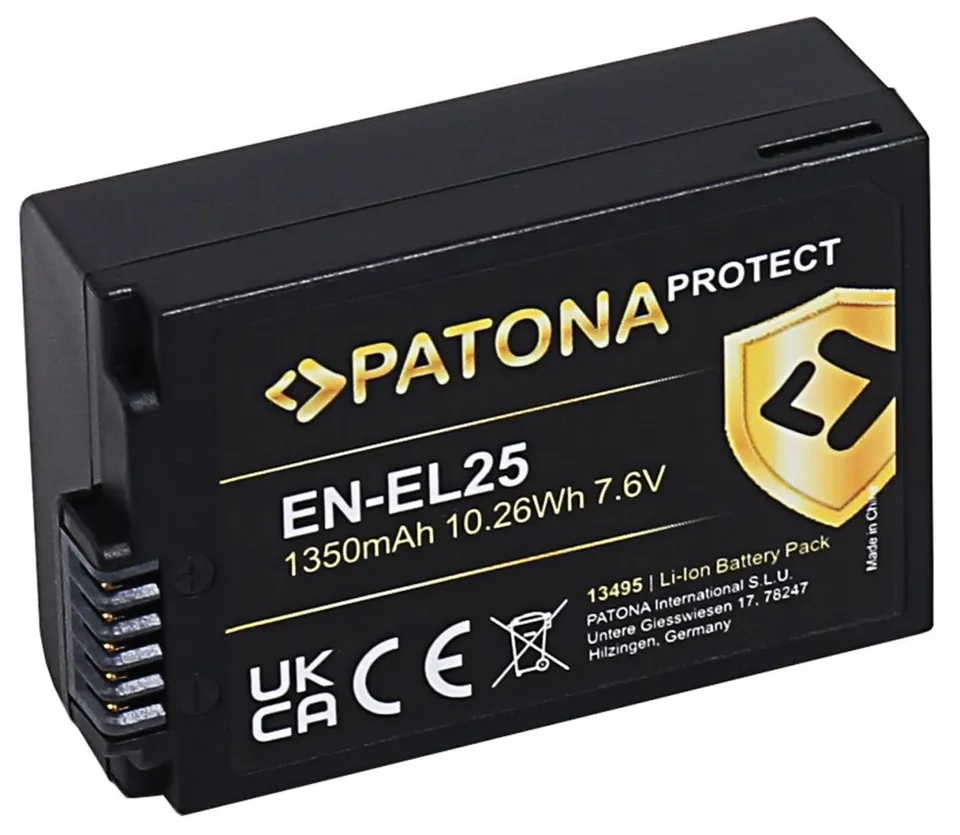 PATONA baterie pro foto Nikon EN-EL25 1350mAh Li-Ion Premium Z50 / Z fc