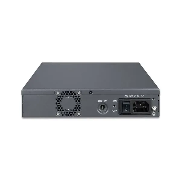 Planet GPON, 10G XGS-PON OLT, 2 GbE, 10G SFP+, 1 AC + 1 DC (G.984/G.988, 128 ONUs)