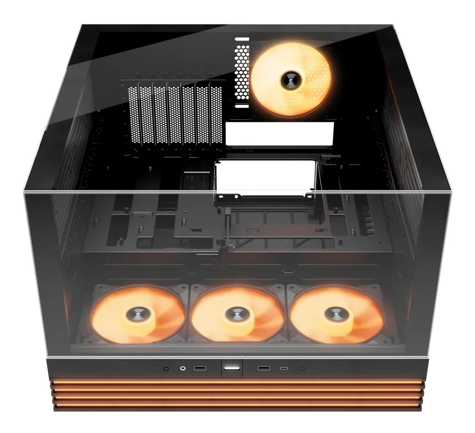 Be quiet! skříň LIGHT BASE 600LX / ATX / 4x 120mm ARGB fan / 2xUSB 3.0 / USB-C / panoramatická / černá
