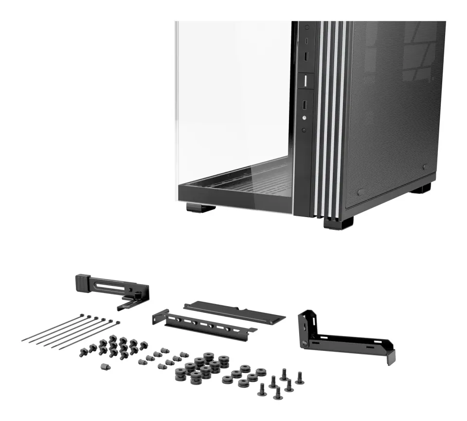 Be quiet! skříň LIGHT BASE 600LX / ATX / 4x 120mm ARGB fan / 2xUSB 3.0 / USB-C / panoramatická / černá