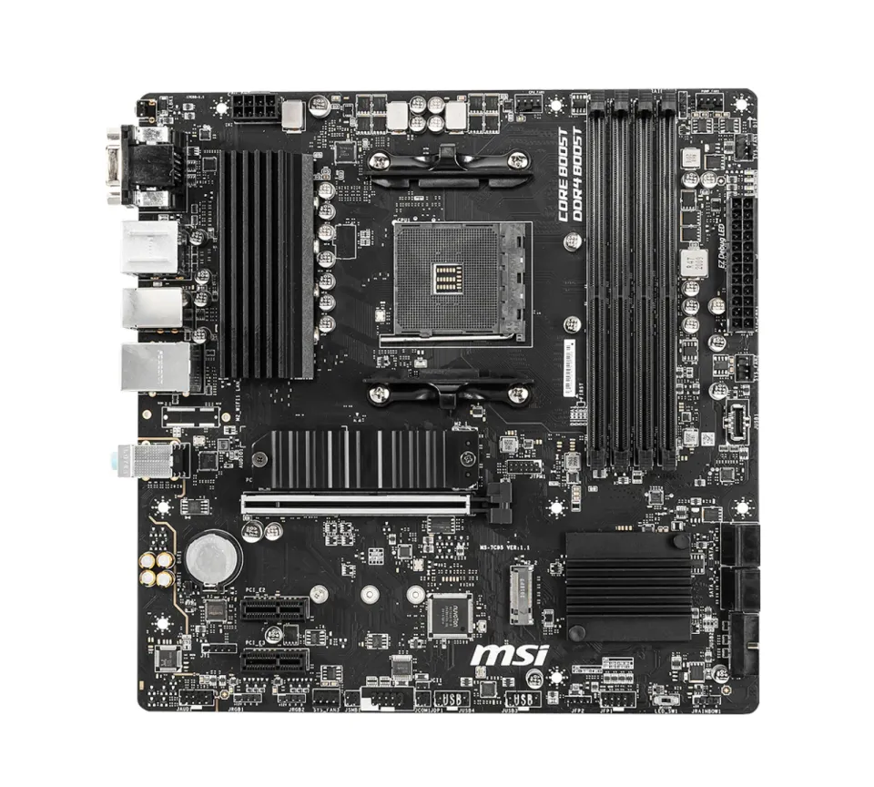 MSI MB Sc AM4 B550M PRO-VDH, AMD B550, 4xDDR4, 1xDP, 1xHDMI, 1xVGA, mATX