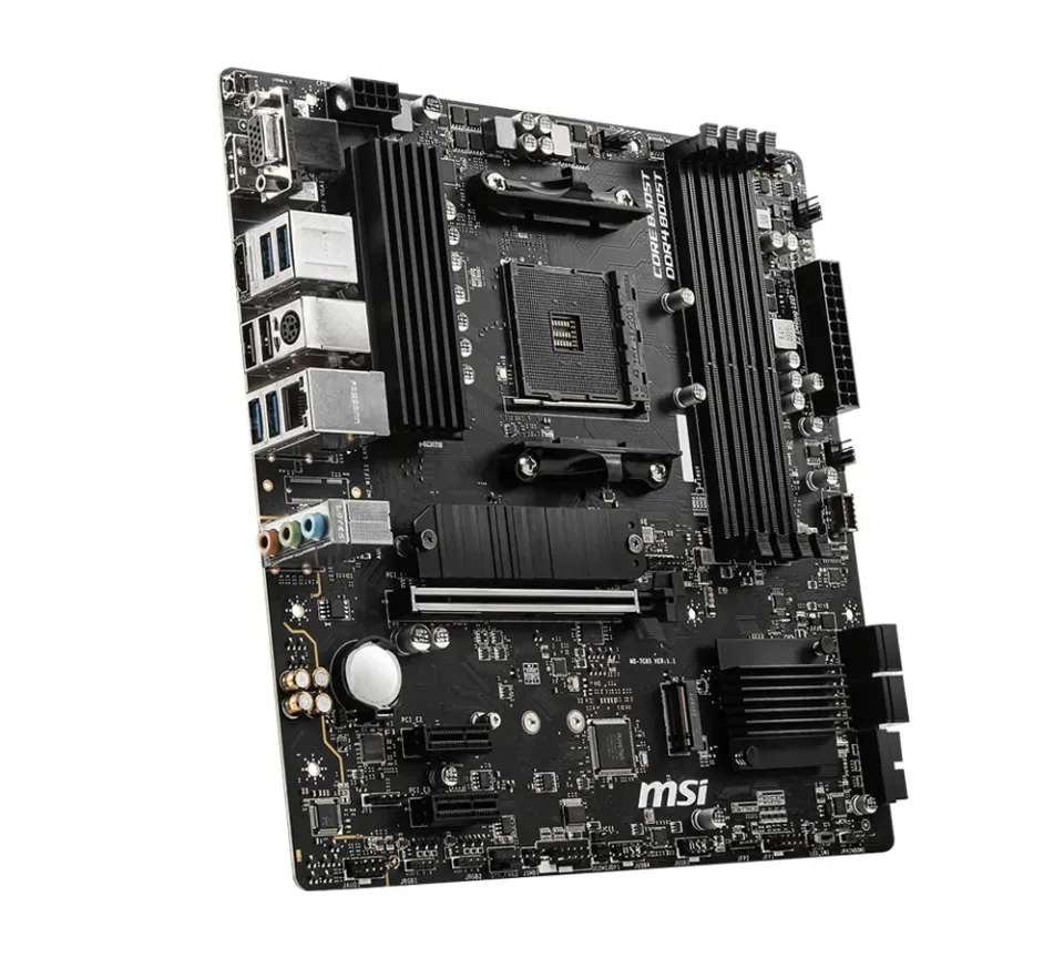 MSI MB Sc AM4 B550M PRO-VDH, AMD B550, 4xDDR4, 1xDP, 1xHDMI, 1xVGA, mATX