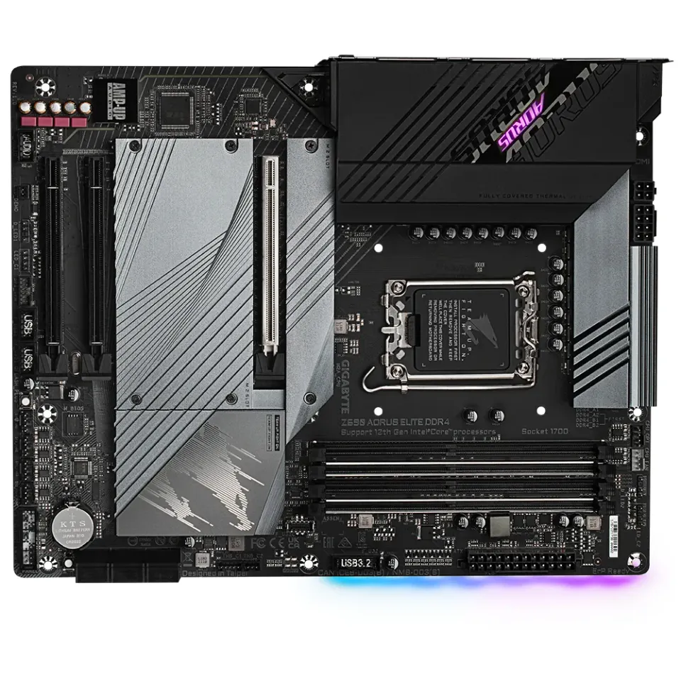 GIGABYTE MB Sc LGA1700 Z690 AORUS ELITE DDR4, Intel Z690, 4xDDR4, 1xDP, 1xHDMI