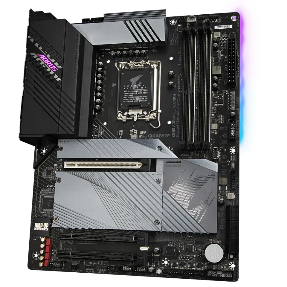 GIGABYTE MB Sc LGA1700 Z690 AORUS ELITE DDR4, Intel Z690, 4xDDR4, 1xDP, 1xHDMI
