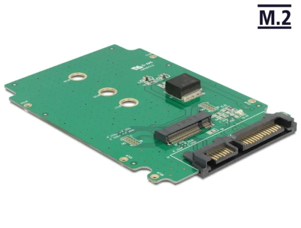 Delock konvertor SATA 22 pin > M.2 NGFF (62521)