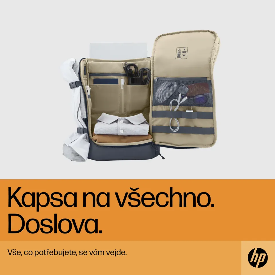 HP Travel 25L 15.6 IGR Laptop Bckpck