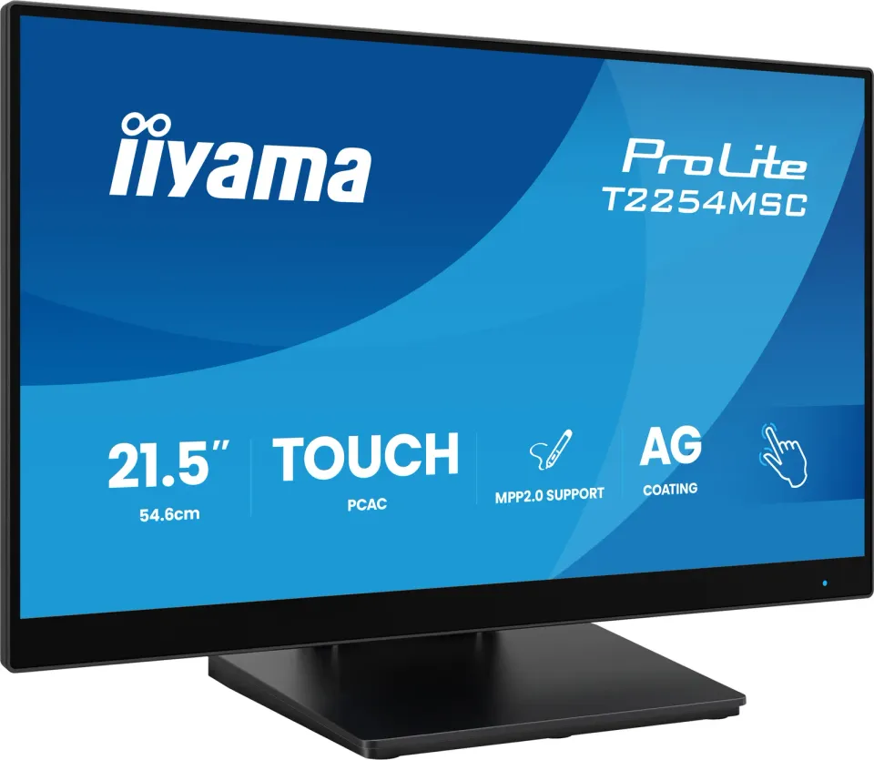 22" LCD iiyama T2254MSC-B2AG:IPS,FHD,HDMI,DP