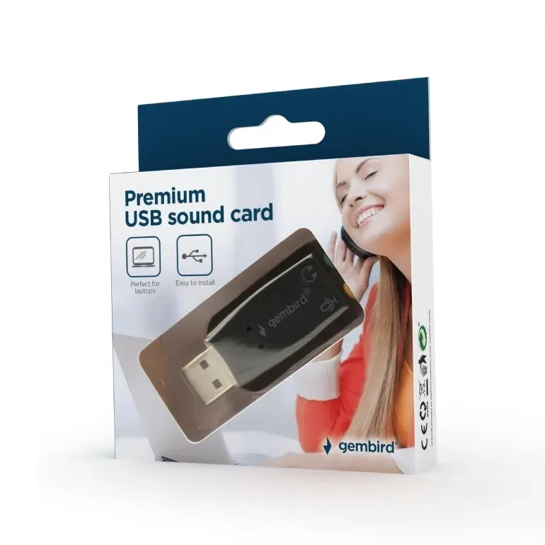 Gembird Adapter USB zvuková karta Virtus Plus