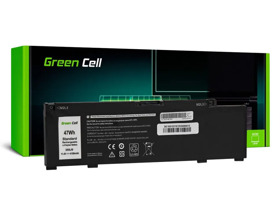 Green Cell Battery 266J9 0M4GWP for Dell G3 15 3500 3590 G5 5500 5505 Inspiron 1