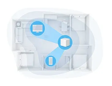 TP-Link WiFi router Mercusys Halo H60X(3-pack) WiFi 6, AX1500, 3x GLAN2,4/5 GHz