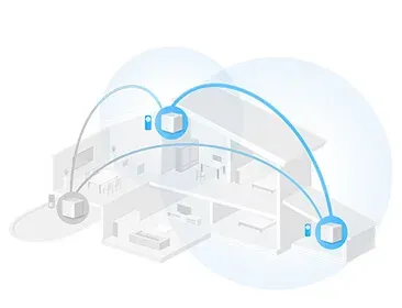TP-Link WiFi router Mercusys Halo H60X(3-pack) WiFi 6, AX1500, 3x GLAN2,4/5 GHz