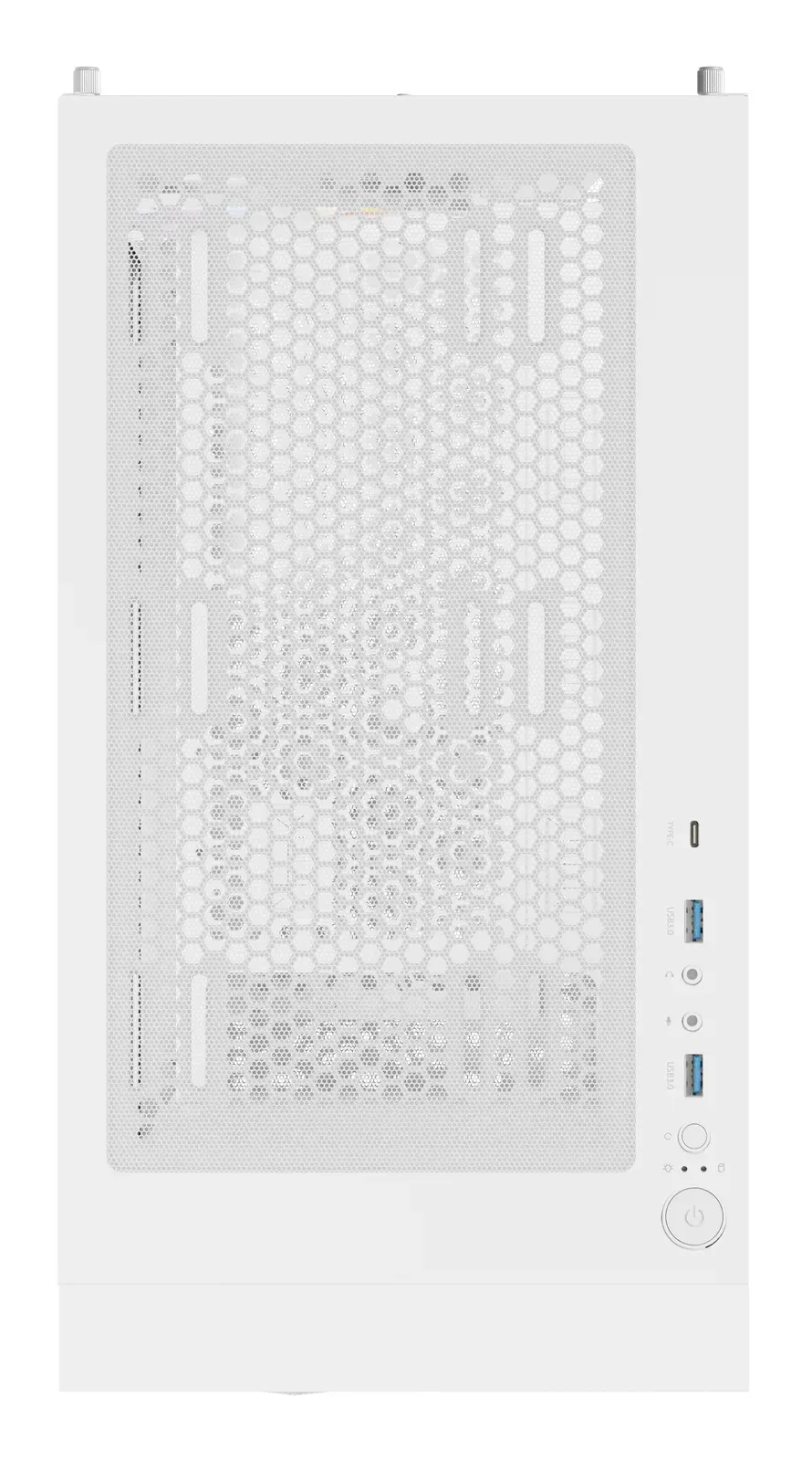 Počítačová skříň Genesis DIAXID 605 ARGB/Midi Tower/Transpar./Bílá