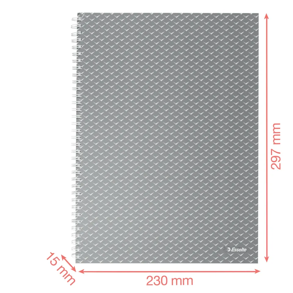 Esselte blok Colour'Breeze A4 linka, korálový