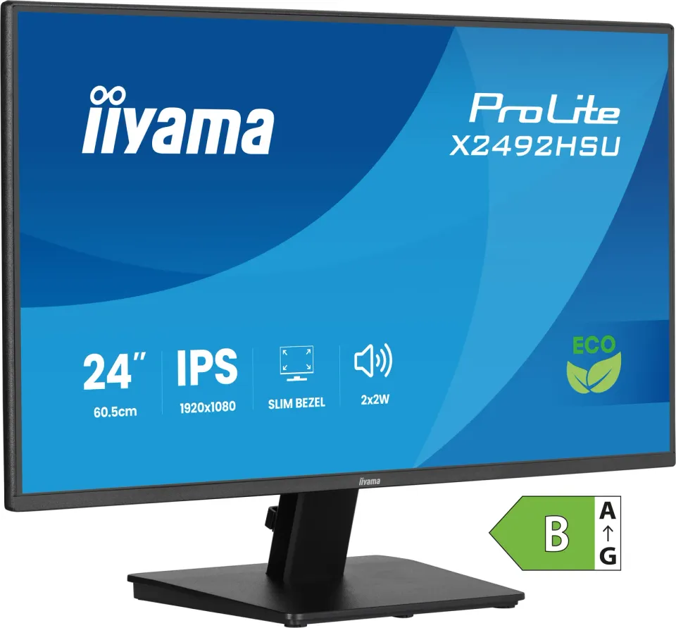 iiyama ProLite/X2492HSU-B1/24"/IPS/FHD/120Hz/3ms/Černá/3R