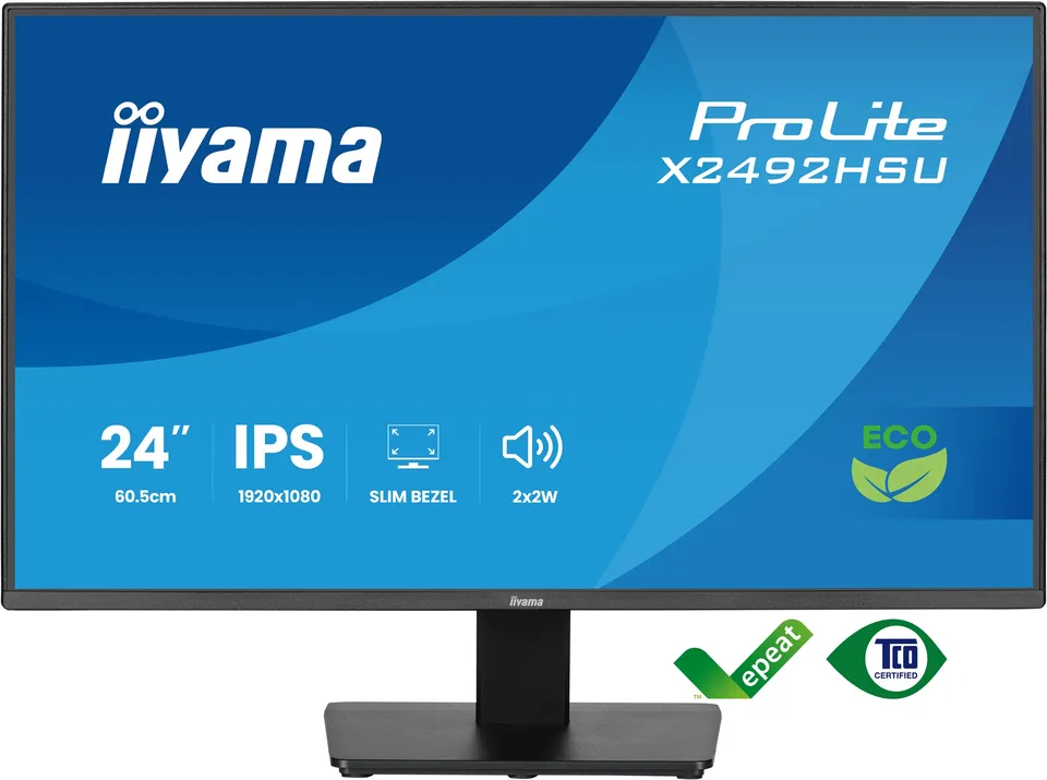 iiyama ProLite/X2492HSU-B1/24"/IPS/FHD/120Hz/3ms/Černá/3R