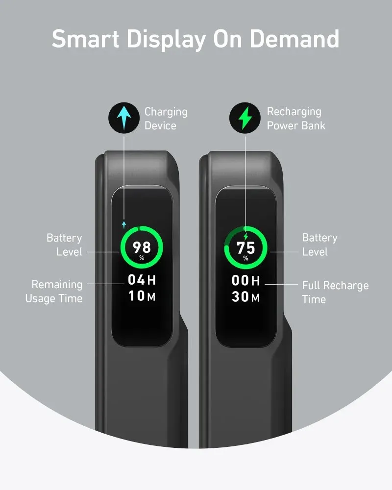 Anker MagGo Powerbanka/ 10000mAh/ 27W/ MagSafe/ černá