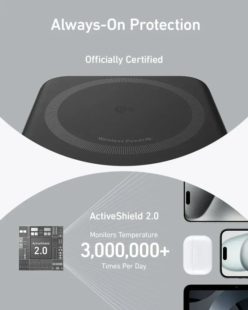 Anker MagGo Powerbanka/ 10000mAh/ 27W/ MagSafe/ černá