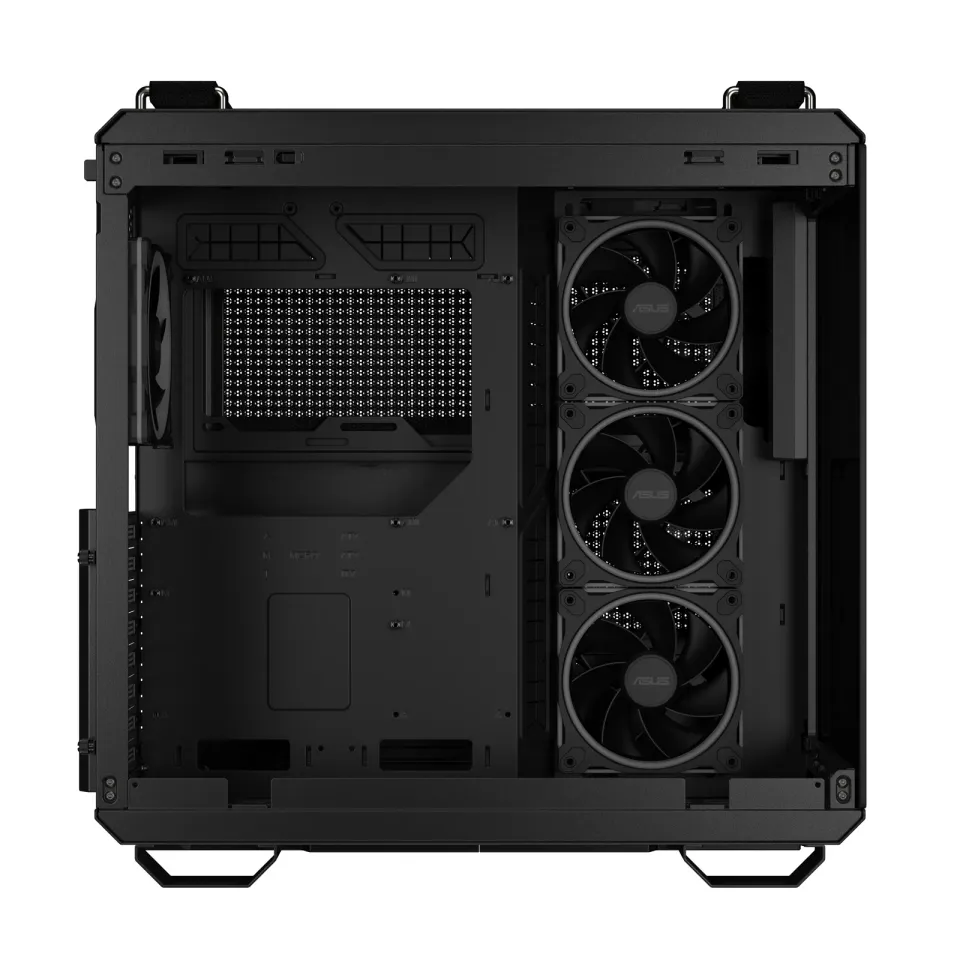 ASUS case TUF GAMING GT502 HORIZON, Mid Tower, průhledná bočnice, 4x 120mm ARGB Fan, černá