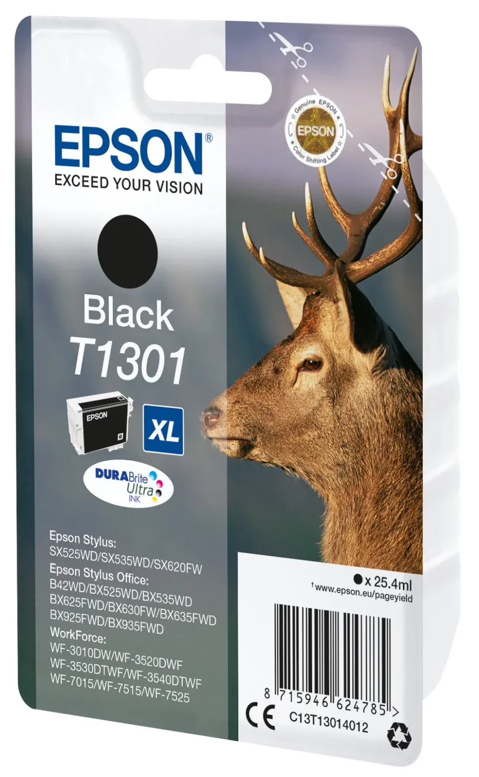 EPSON cartridge T1301 black (jelen)