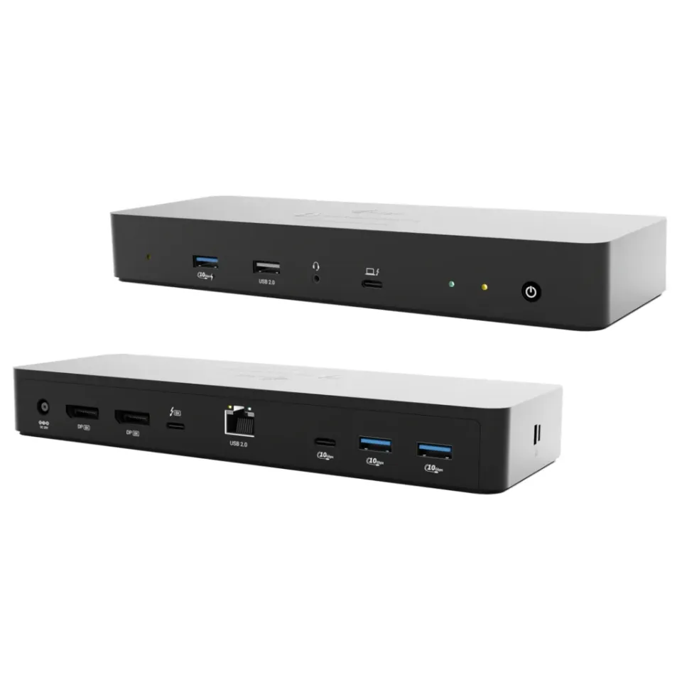 i-tec Thunderbolt 4 Intelligent Dual Display Docking Station, Power Delivery 90W
