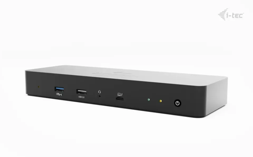 i-tec Thunderbolt 4 Intelligent Dual Display Docking Station, Power Delivery 90W