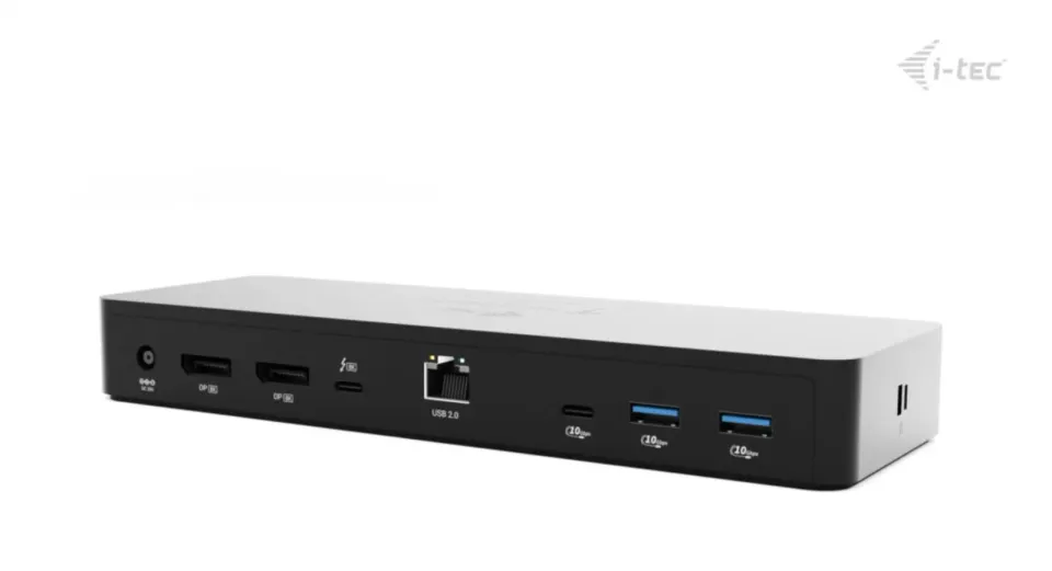i-tec Thunderbolt 4 Intelligent Dual Display Docking Station, Power Delivery 90W