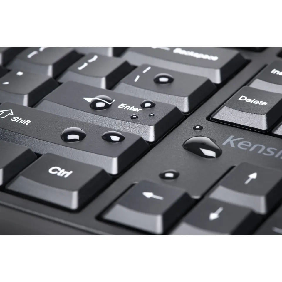 Kensington Pro Fit® Ergo Wireless Keyboard bezdrátová klávesnice USB / Bluetooth