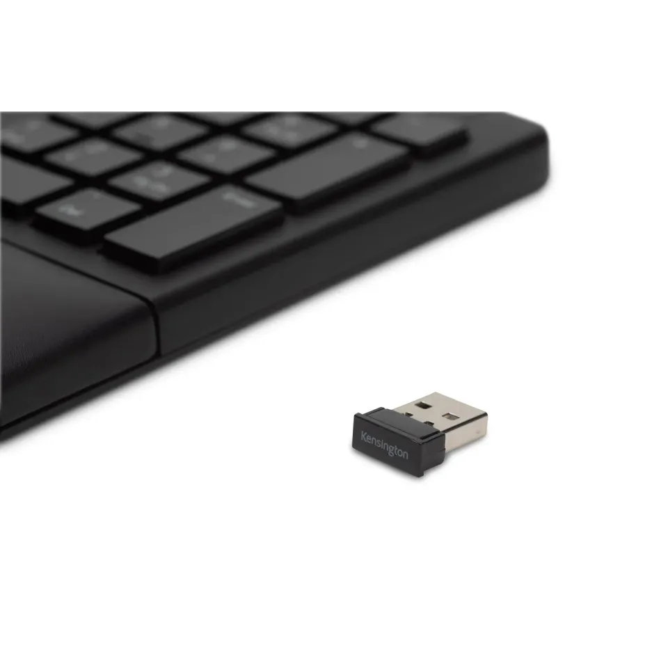 Kensington Pro Fit® Ergo Wireless Keyboard bezdrátová klávesnice USB / Bluetooth