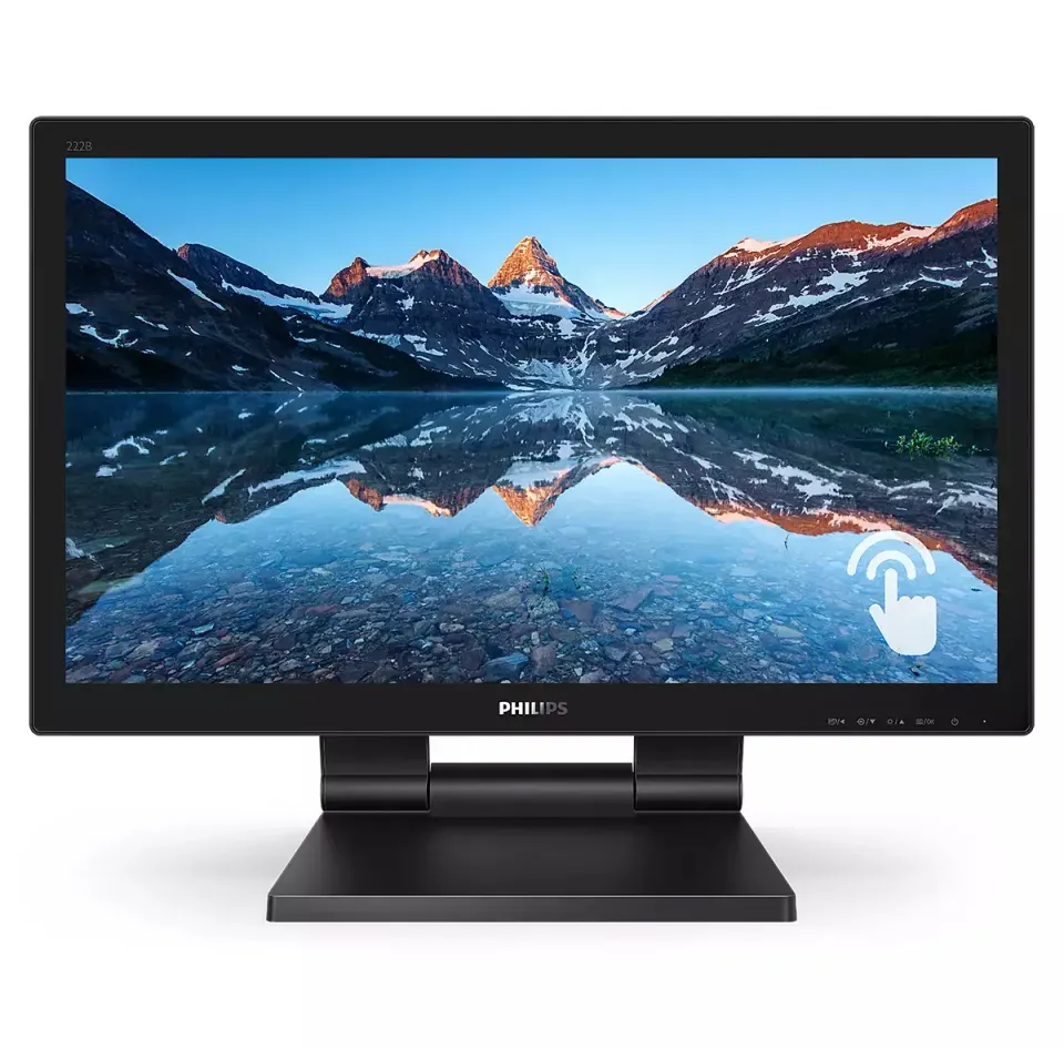 Philips LCD 222B9TA 21,5" VA 16:9 Touch/1920x1080@60Hz/2ms/250cd/VGA/HDMI/DP/2xU