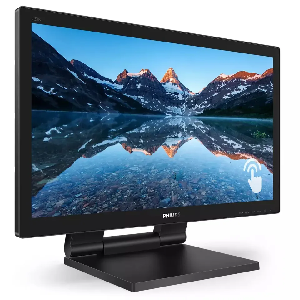 Philips LCD 222B9TA 21,5" VA 16:9 Touch/1920x1080@60Hz/2ms/250cd/VGA/HDMI/DP/2xU