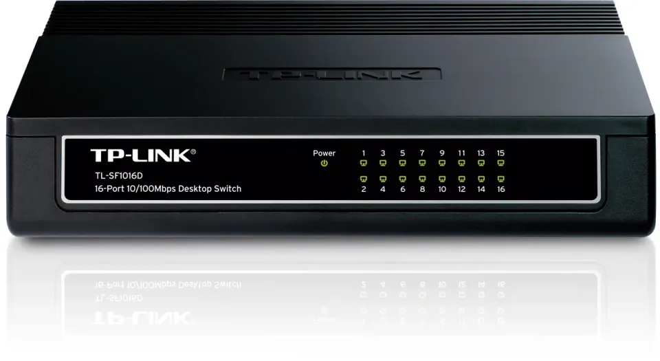 TP-LINK TL-SF1016D 16port 16xTP 10/100Mbps 16port switch