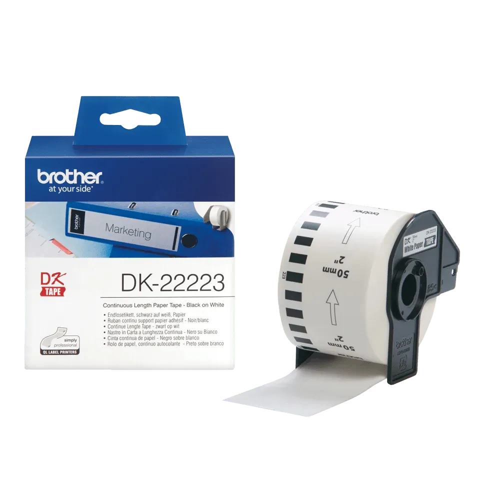 Brother - DK-22223 (papírová role 50mm x 30,48m)
