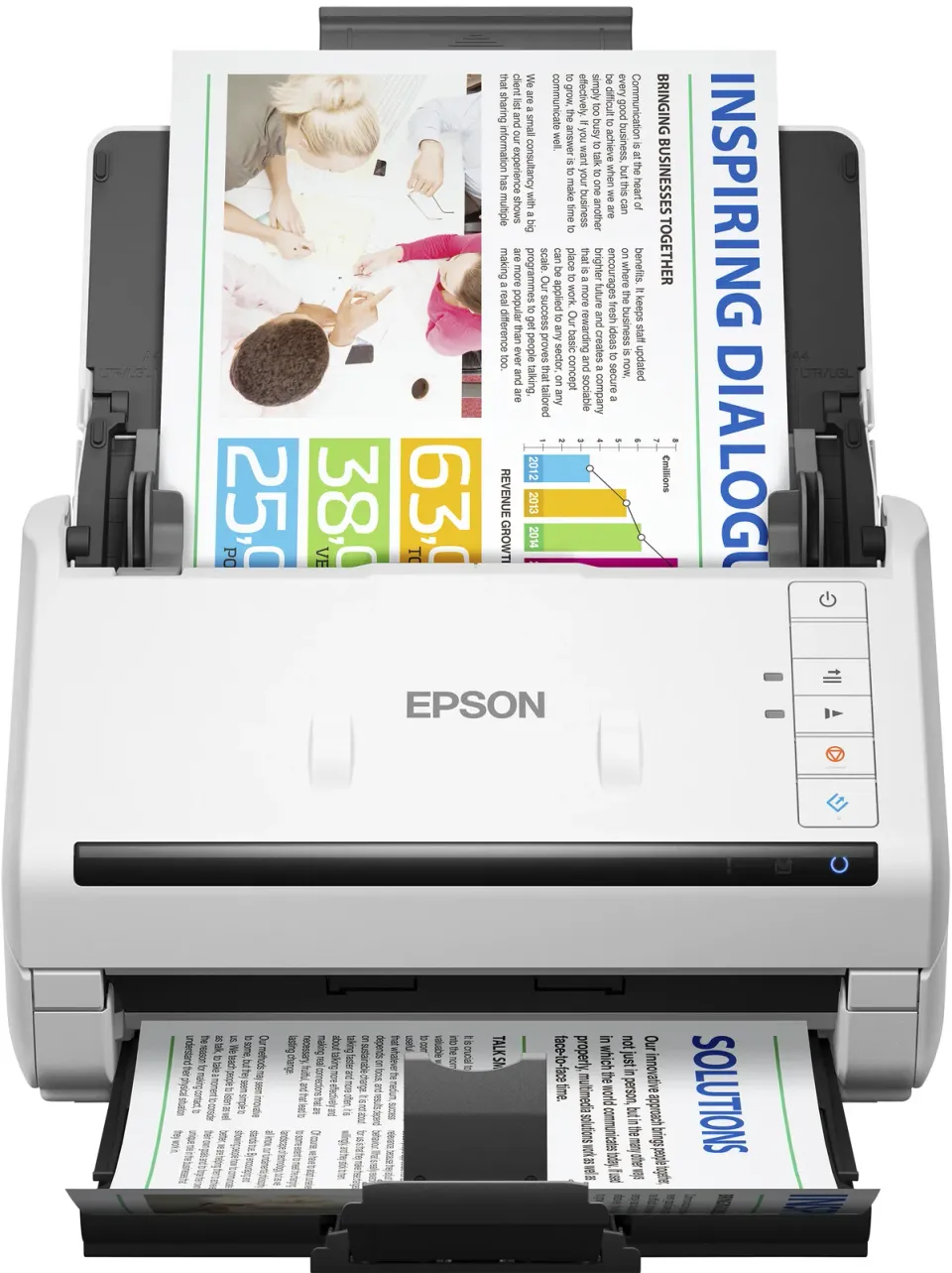 EPSON skener WorkForce DS-770II - A4/600x600dpi/USB3.0/DADF