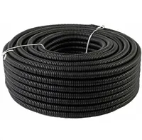 Chránička na kabel (husí krk) 25mm s podélným řezem, balení 100m