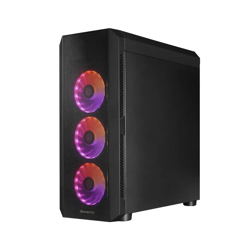 CHIEFTEC MidT Scorpion 4 GL-04B-UC-OP / ATX / 2x USB3.0 / USB-C / 4x120mm fan / ARGB/ průhledná bočnice / černá