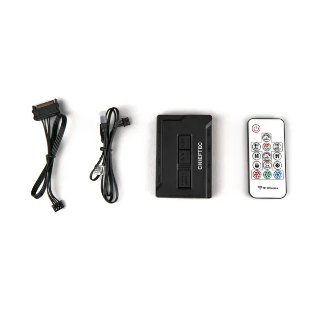 CHIEFTEC MidT Scorpion 4 GL-04B-UC-OP / ATX / 2x USB3.0 / USB-C / 4x120mm fan / ARGB/ průhledná bočnice / černá